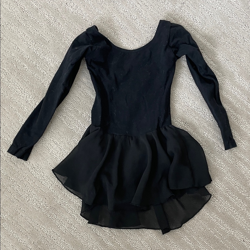 *5 for $20* Black long sleeve leotard size 4ish